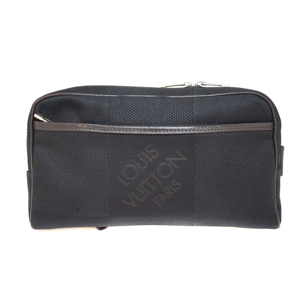 Louis Vuitton Acrobat Shoulder Bag Damier Geant Canvas Black